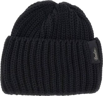 Borsalino Black Knitted Beanies Cap
