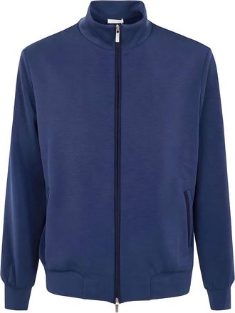 Devore Incipit Felpa con zip - Blu