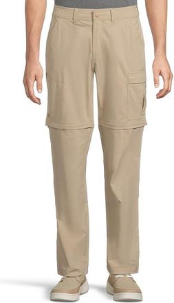 Royal Robbins Wilder Zip-Off Pants Mens Clothing Khaki : 32 R, Elastane/Nylon