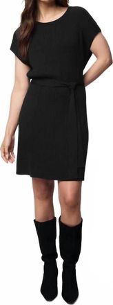 Splendid Georgie Mini Dress In Black