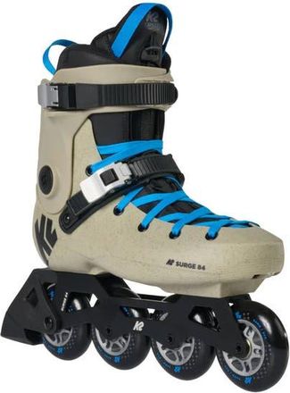 K2 Surge 84 Inline Skates for Men Women Adult, Unisex Street Fitness Roller Skate Blades in Khaki/blue at Nordstrom, Size 5