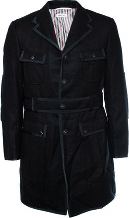 Thom Browne Black trench coat