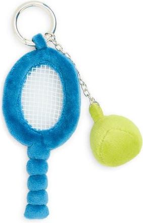 Leith Stuffed Tennis Bag Charm in Blue Multi- Gold at Nordstrom Rack