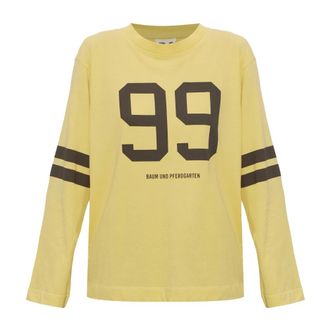 Baum Und Pferdgarten Jeevona Top - Dames - T-shirts - Geel - L - Katoen - Tops