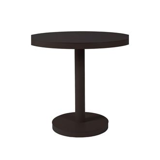 Resol Mesa Redonda Pie Central &Oslash;60 Barcino Resol Gris Negro