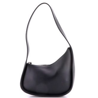 The Row Half Moon Shoulder Bag Leather