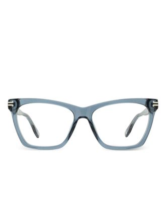 Marc Jacobs cat-eye glasses - women - Acetate - One Size - Blue