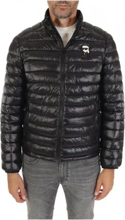 Karl Lagerfeld Blouson Jacket - Heren - Winterjassen - Zwart - 4XL - Leer - Jassen