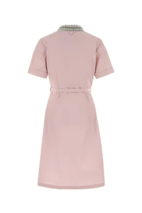 Prada Dresses Shirt Dress - Pink