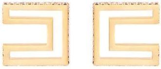 Elisabetta Franchi Earrings, female, Yellow, Size: ONE SIZE Earrings with rhinestones