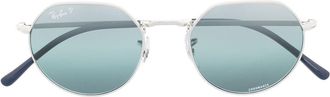 Ray-Ban Jack tinted sunglasses - unisex - Metal - 53 - Silver