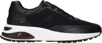 Jimmy Choo London Black Fabric Athletic Mens Sneakers