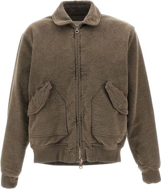 Original Vintage Bomberjack - Heren - Bomber jackets - Bruin - L - Katoen - Jassen