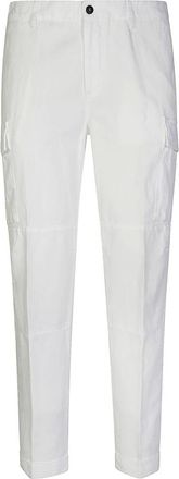 Eleventy Heren, Broeken, Wit, Maat: W38 Katoen