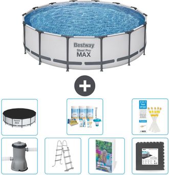Bestway Piscina Bestway Steel Pro Max Redonda - 427x122 Cm - 8-piezas S581