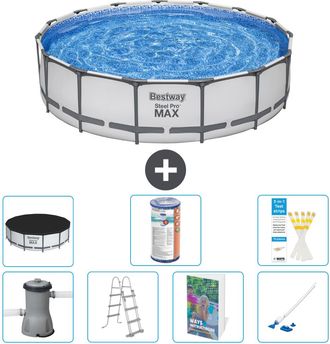 Bestway Piscina Bestway Steel Pro Max Redonda - 457x122 Cm - 8-piezas S549