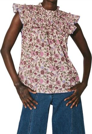 Cleobella Virginia Blouse In Kaia Print