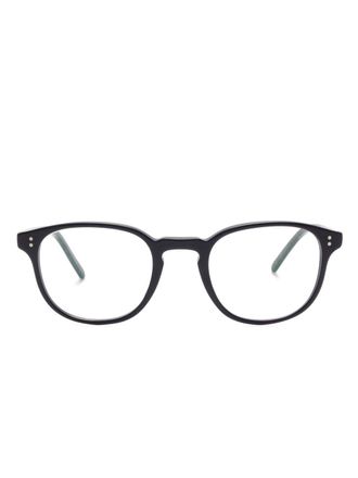 Oliver Peoples Fairmont glasses - men - Acetate - 47 - Black