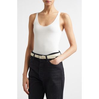 Toteme Merino Knit Tank in Ecru at Nordstrom, Size Xx-Small