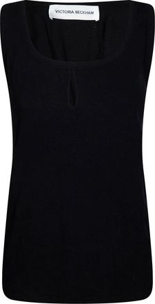 Victoria Beckham Sleeveless Tops - Dames - Tops zonder mouwen - Zwart - S - Tops