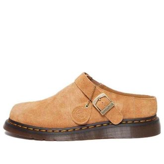 Dr. Martens Isham Desert Oasis Suede Mules Sand Tan 30619291