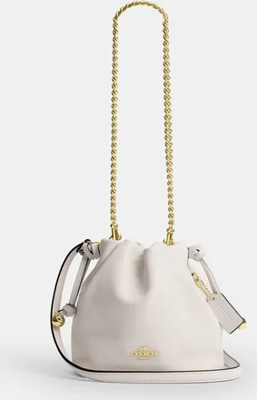 Coach Faye Mini Drawstring Bag With Ruching