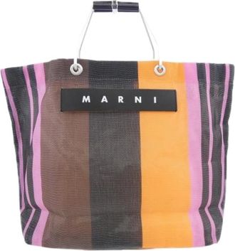Marni Pre-owned Tote Bags, female, Multicolor, Size: ONE SIZE Pre-owned Fabric Tote