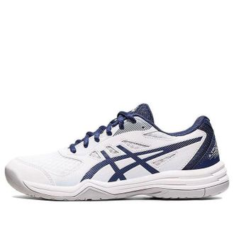 Asics (WMNS) ASICS Upcourt 5 White Deep Ocean 1072A088-100