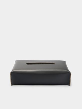 Rabitti 1969 Amsterdam Leather Rectangular Tissue Box