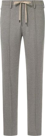 Boggi Milano Pantaloni Roberto con coulisse - Grigio