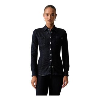 Patrizia Pepe Camicia di Jeans - - Blouses & Shirts - Donna - Blu - S