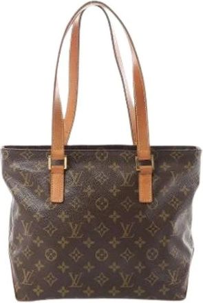 Louis Vuitton Pre-owned Tote Bags, female, Brown, Size: ONE SIZE Pre-owned Cabas Piano Tote