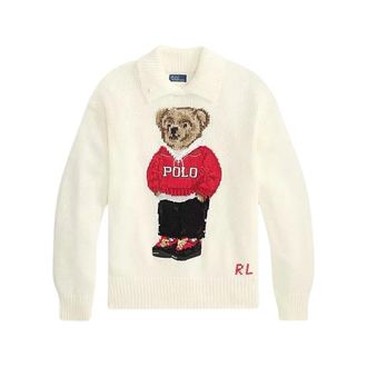 Polo Ralph Lauren Dames, Truien, Wit, Maat: XS Katoen