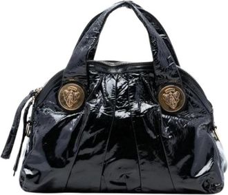 Gucci Pre-owned Handbags, female, Black, Size: ONE SIZE Pre-owned Satchel