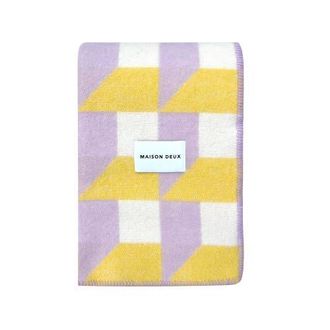 Maison Deux Cubics Blanket in Light/pastel Purple at Nordstrom, Size Medium