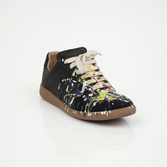 Maison Margiela German Army Replica Paint Drop Sneakers