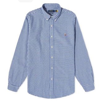Polo Ralph Lauren Gingham Custom Fit Oxford Shirt, Size X-Small