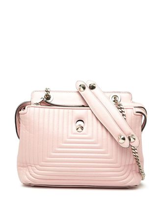 Fendi 2010-2025 Small Lambskin DotCom Click shoulder bag - Pink