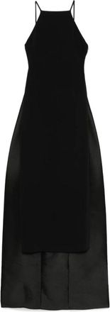 Solace London Zwarte Strapless Sluier Detail Jurk - Dames - Avondkleed - Zwart - XS - Kleedjes