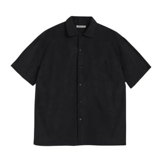 Ymc You Must Create Short Sleeve Shirts, male, Black, Size: XL Sidri Shirt