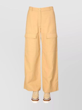 Stella McCartney wide leg cargo trousers