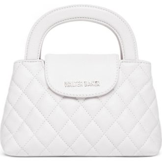 Walter Baker Phoebe Mini Top Handle Satchel in Bright White at Nordstrom Rack
