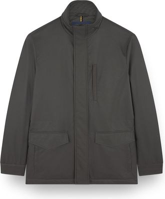 Paul & Shark Carcoat Typhoon X-Soft with Alcantara details, Man, Forest Green, Size: XL