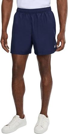 Under Armour Tech Woven 5-inch Shorts Mens Workout Midnight Navy/White : 2XL 5, Polyester