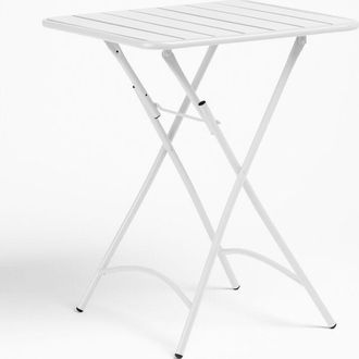 Sklum Sklum - Mesa De Jard&iacute;n Cuadrada 60x60 Cm Plegable En Acero Janti