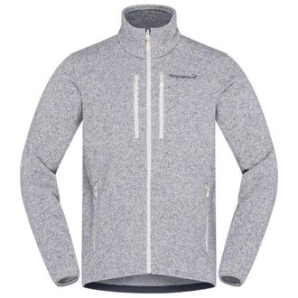 Norr&oslash;na Femund Warm2 Jacket Fleecejacke f&uuml;r Herren | grau