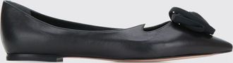 Roger Vivier Ballerine Rose in pelle liscia con applicazione floreale