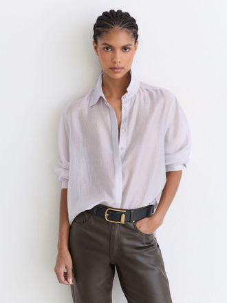 Reiss Navy Belts, XL