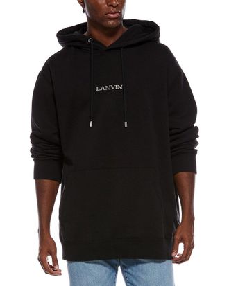 Lanvin Lanvin Embroidered Oversized Hoodie