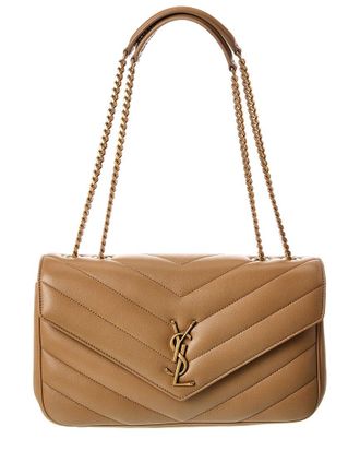 Saint Laurent Loulou Medium Leather Shoulder Bag